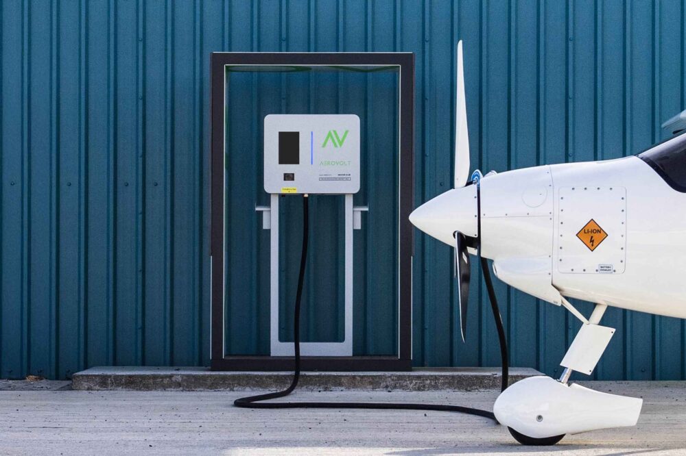 A number of UK airfields have already installed Aerovolt's electric chargers including Henstridge