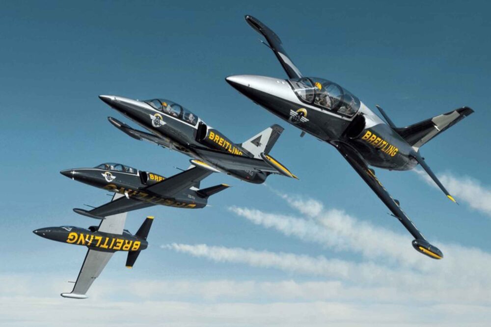 Breitling Jet Team in its heyday