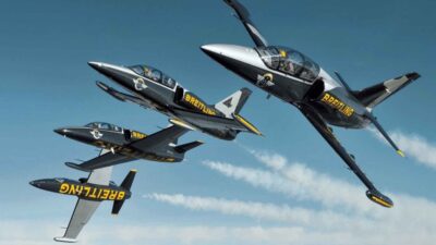 Breitling Jet Team in its heyday