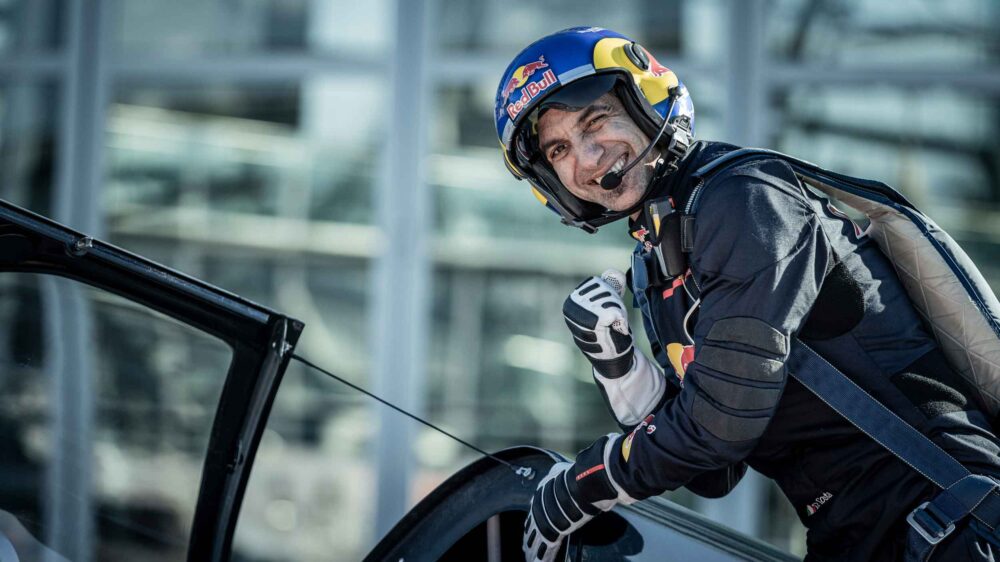 Red Bull pilot Dario Coster