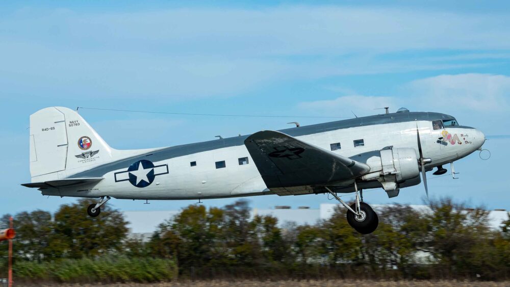 'Ready 4 Duty', a 1944 Douglas R4D-6S. Photo: Karolina Marek/CAF