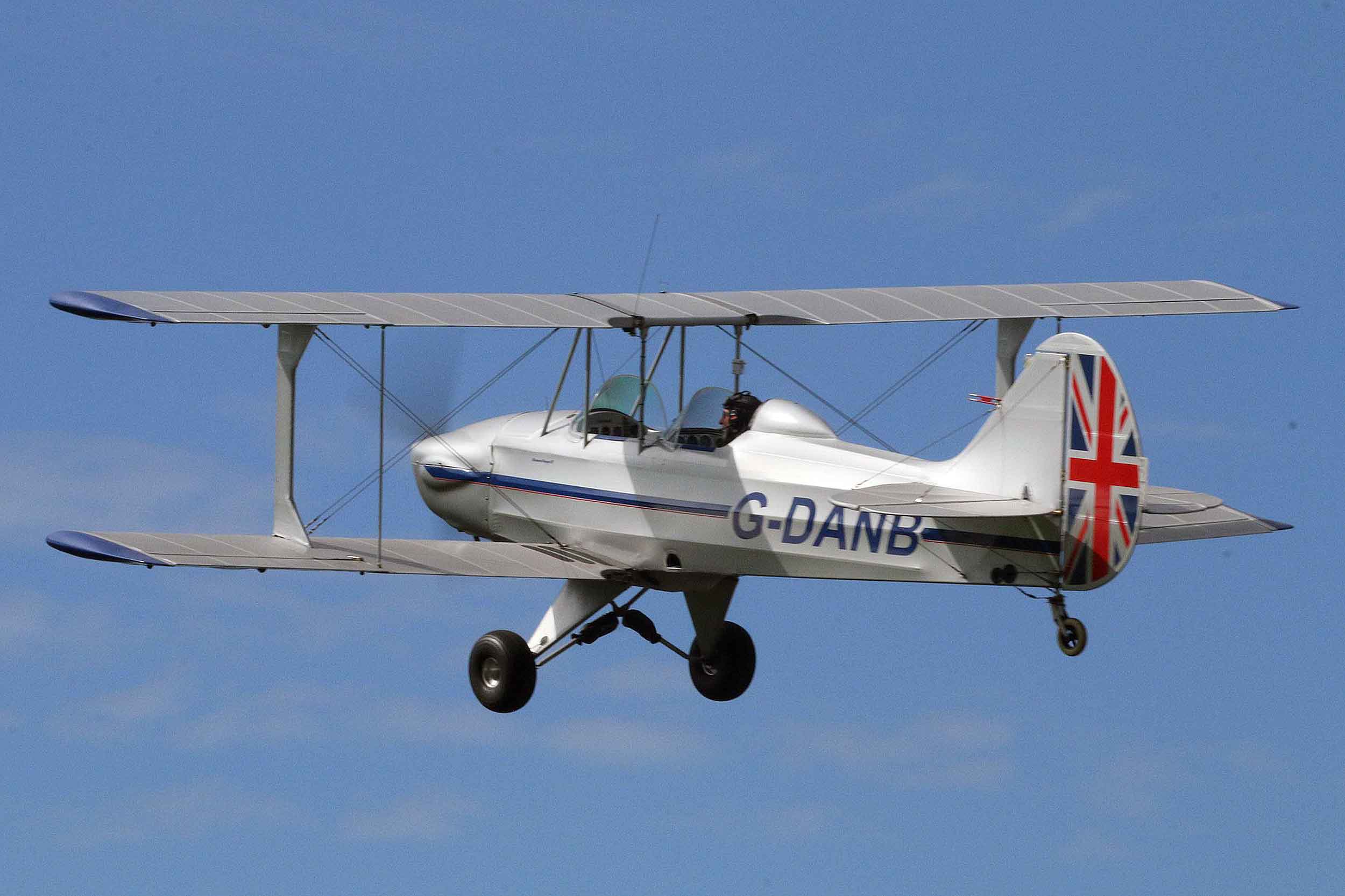 Sherwood Ranger is a rare microlight biplane