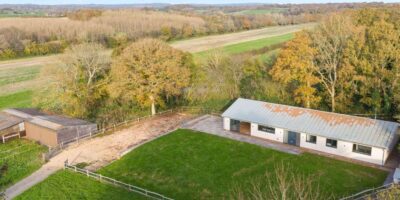 Barn conversion and 950m airstrip in Sussex: heaven!