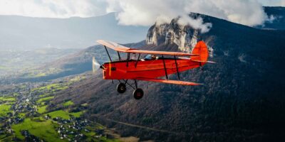 Ultralight Concept's Stampe SV-4b microlight biplane, now part of JMB Aircraft