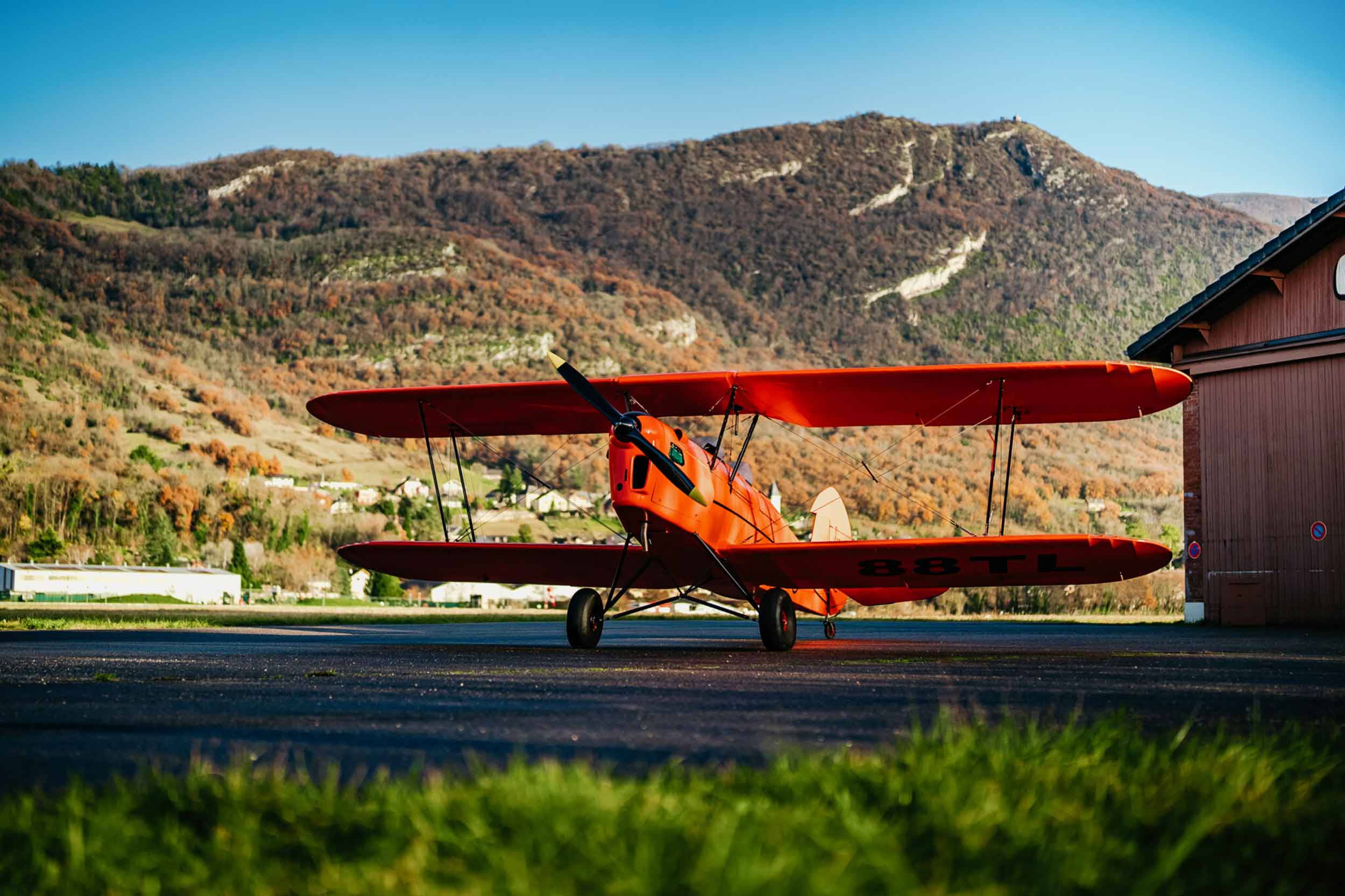 Ultralight Concept's Stampe SV-4b microlight biplane, now part of JMB Aircraft