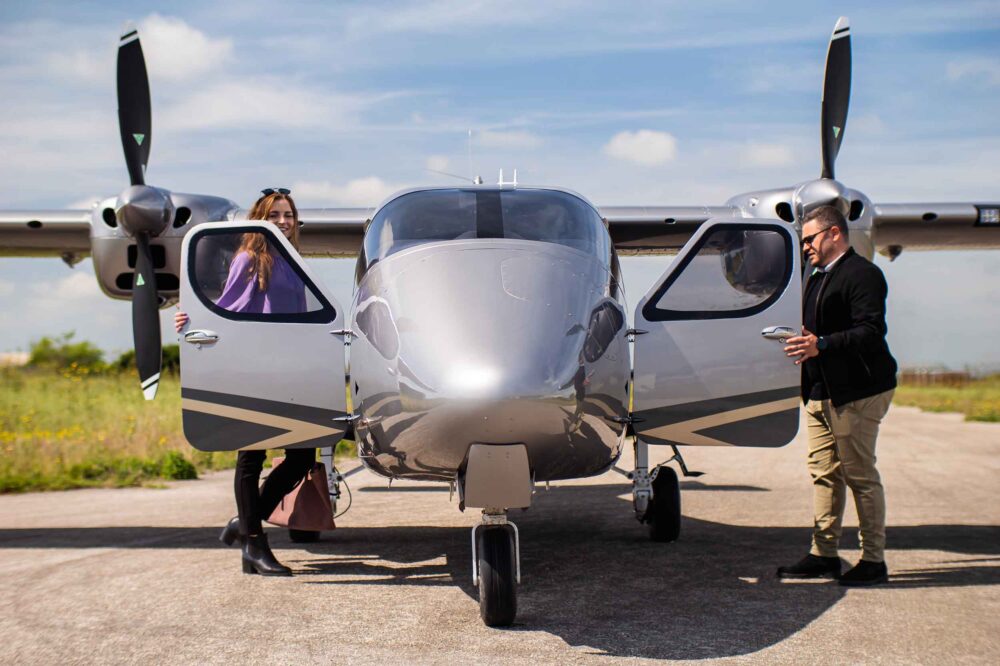 Sport premium edition of the Tecnam P2006T NG for private owners. Photo: Tecnam