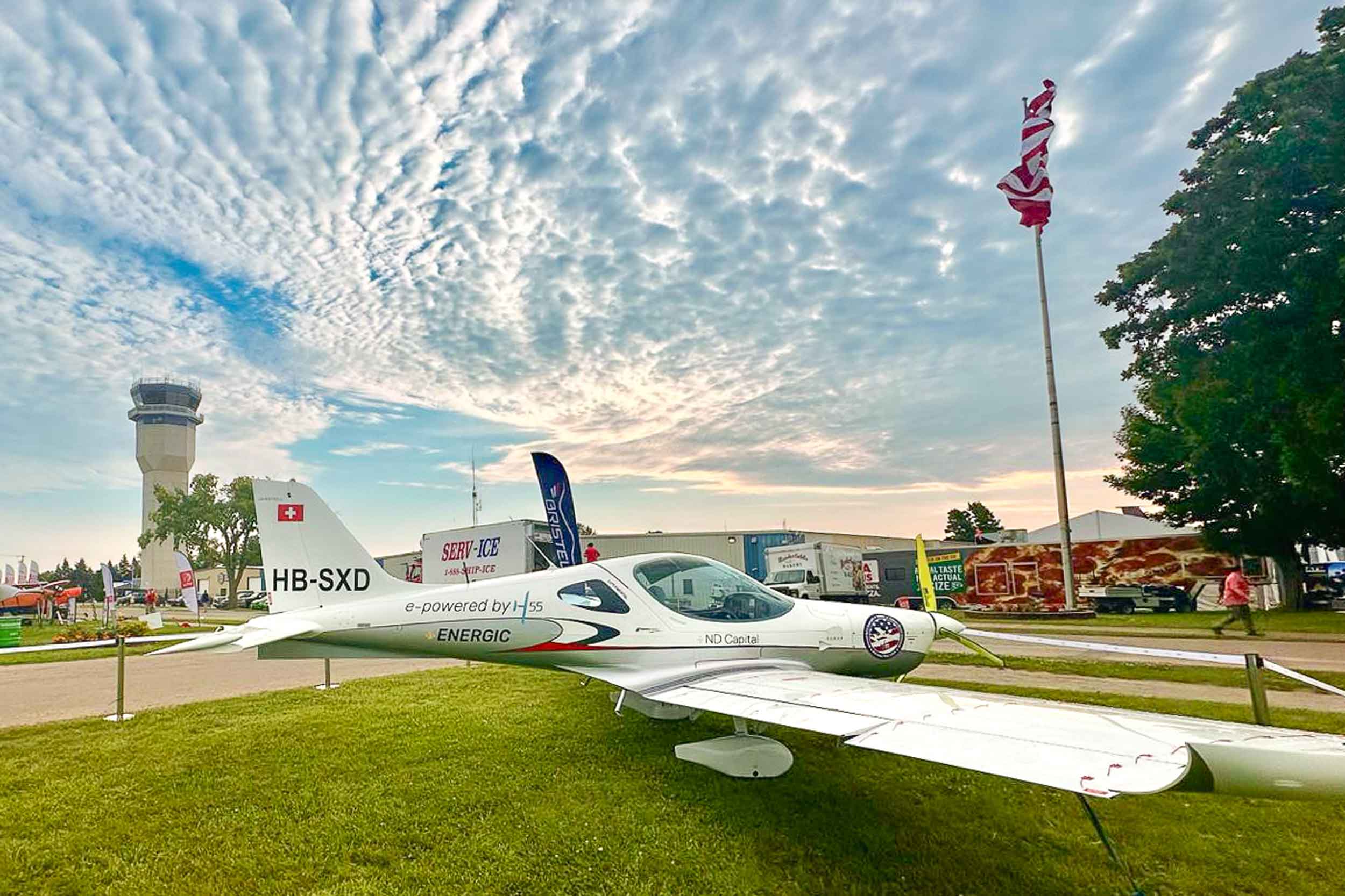 H55 Bristell B23 Energic at Oshkosh. Photo: H55