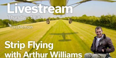 Livestream strip flying with Arthur Williams