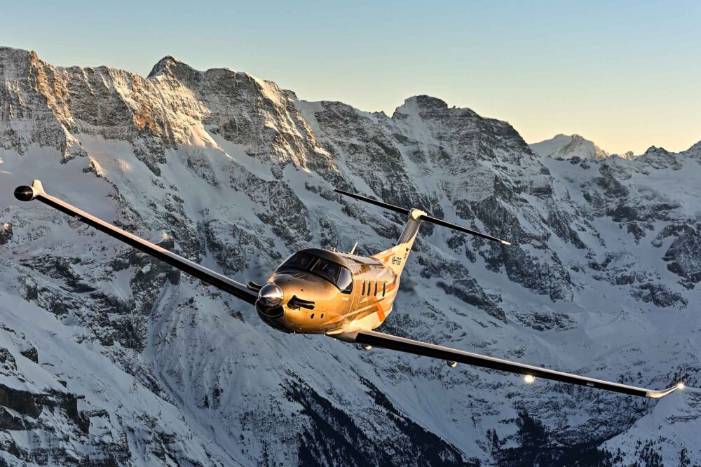 Latest edition of the Pilatus PC-12, the Pro
