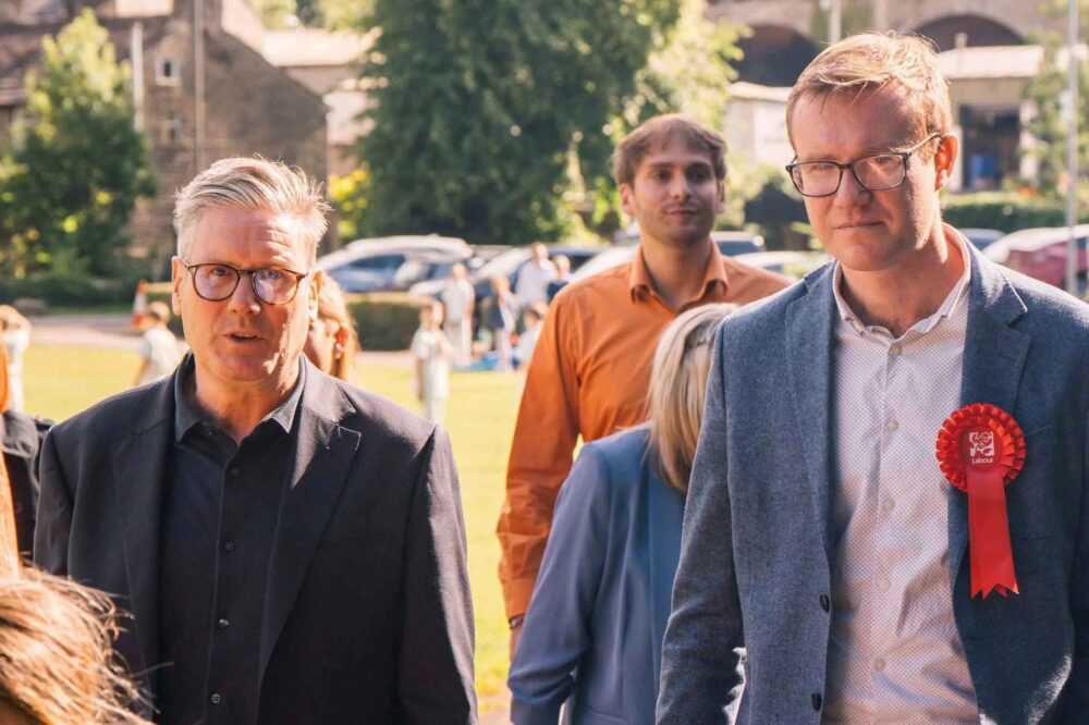 Tim Roca, right, is the new Chairman of the APPG-GA. Photo: Tim Roca on X