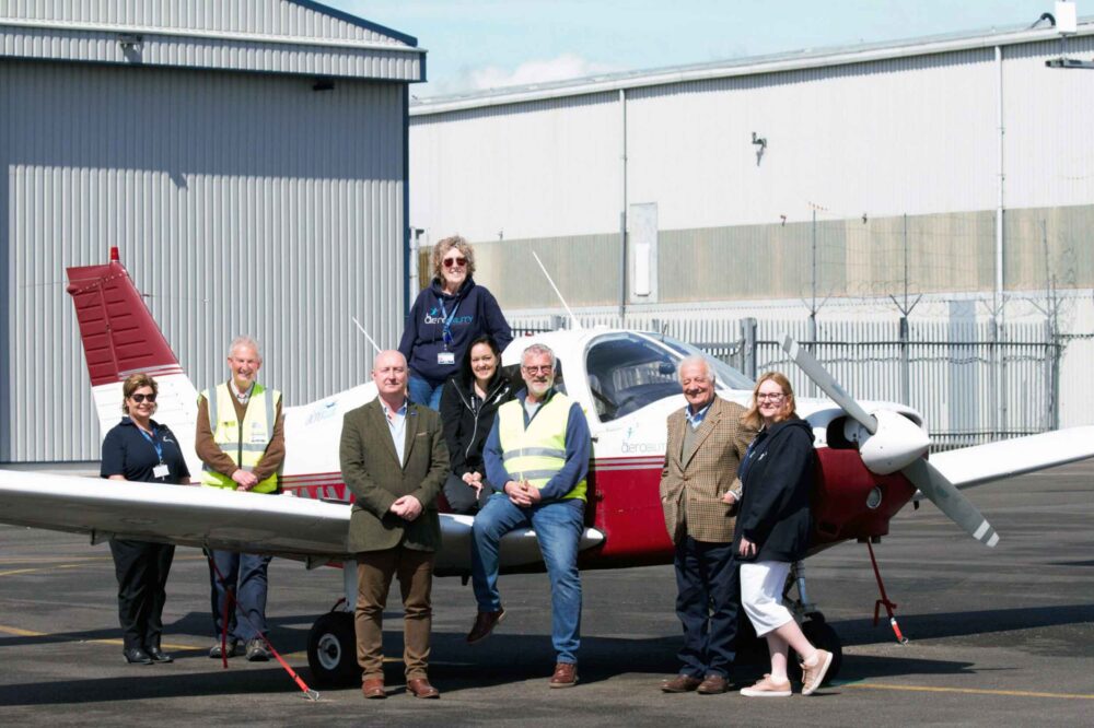 Lydd Aero Club and Aerobility are celebrating a year of almost 100 flights