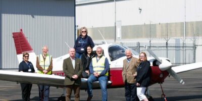 Lydd Aero Club and Aerobility are celebrating a year of almost 100 flights