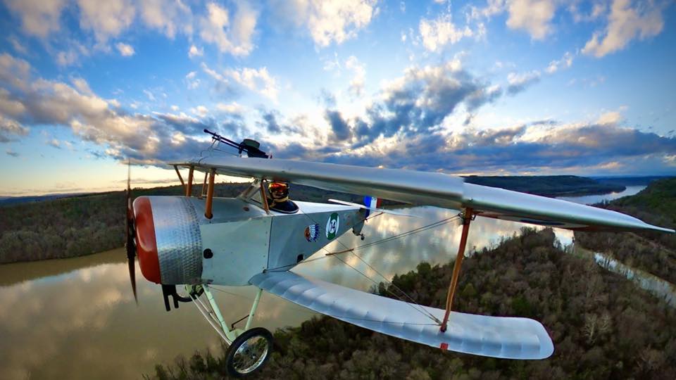 Nieuport 11, 7:8 scale plans built