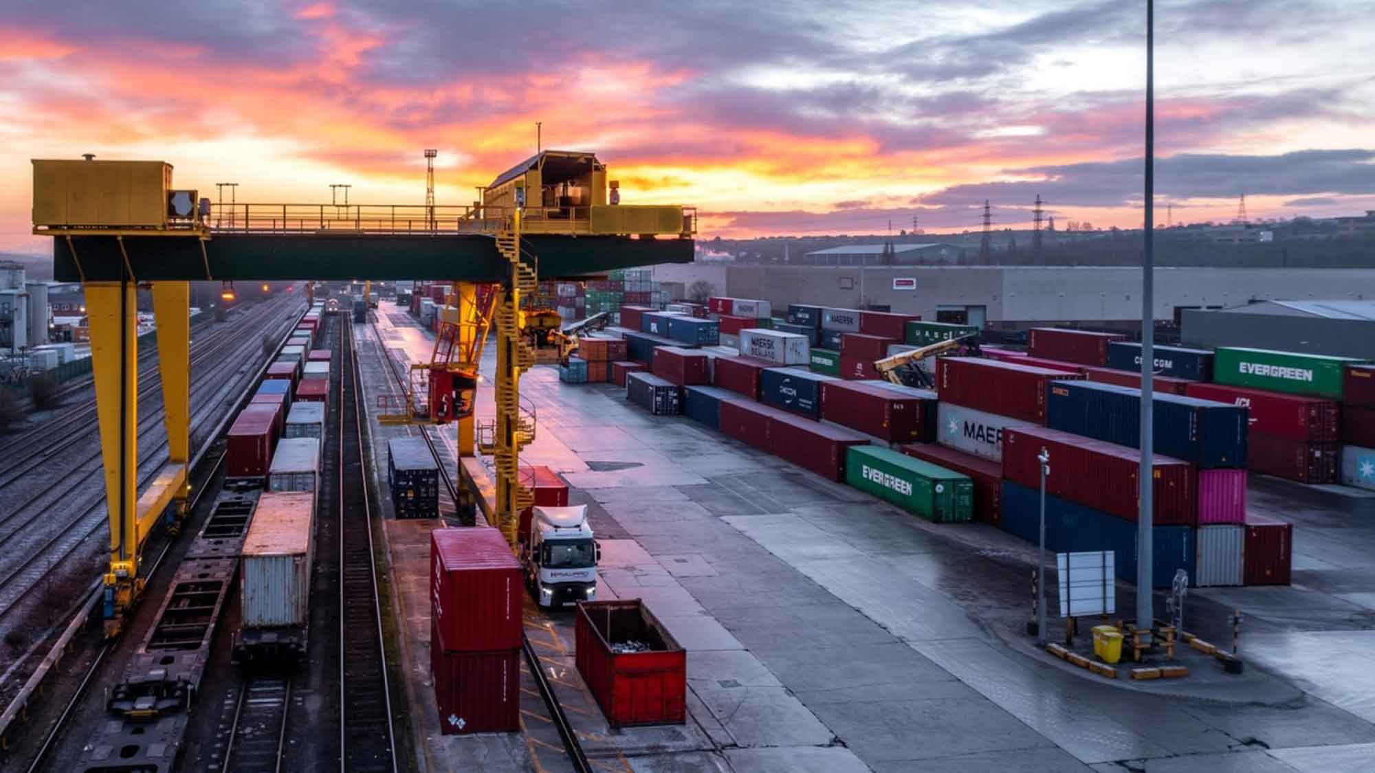 If you wonder what an Intermodal Logistics Park looks like... it's this. Image: Tritax