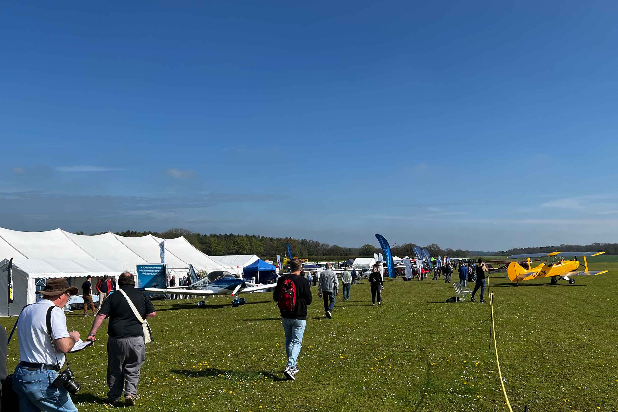 Popham Microlight trade fair