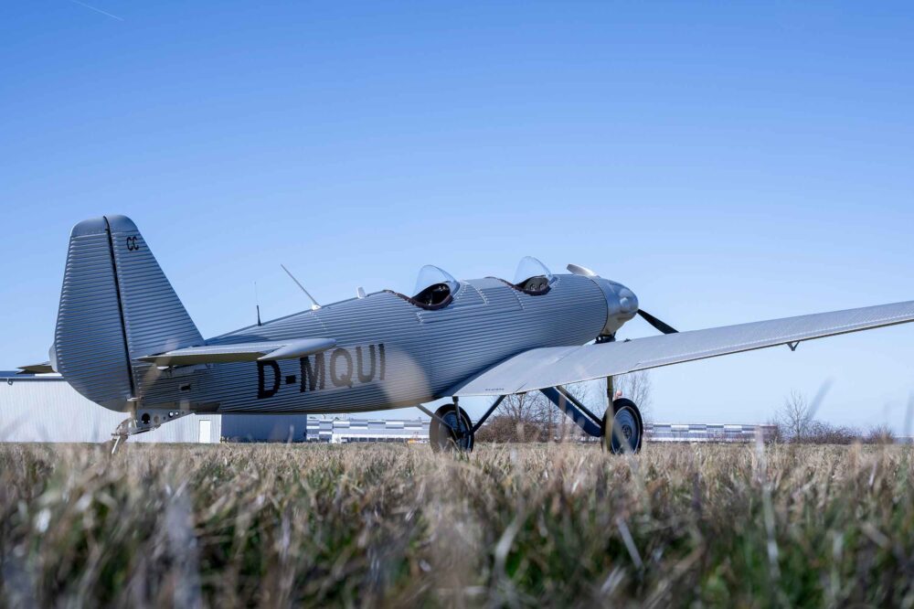 Claus Cordes is planning. 14,000km flight around Europe in the Junkers A50 Junior this summer