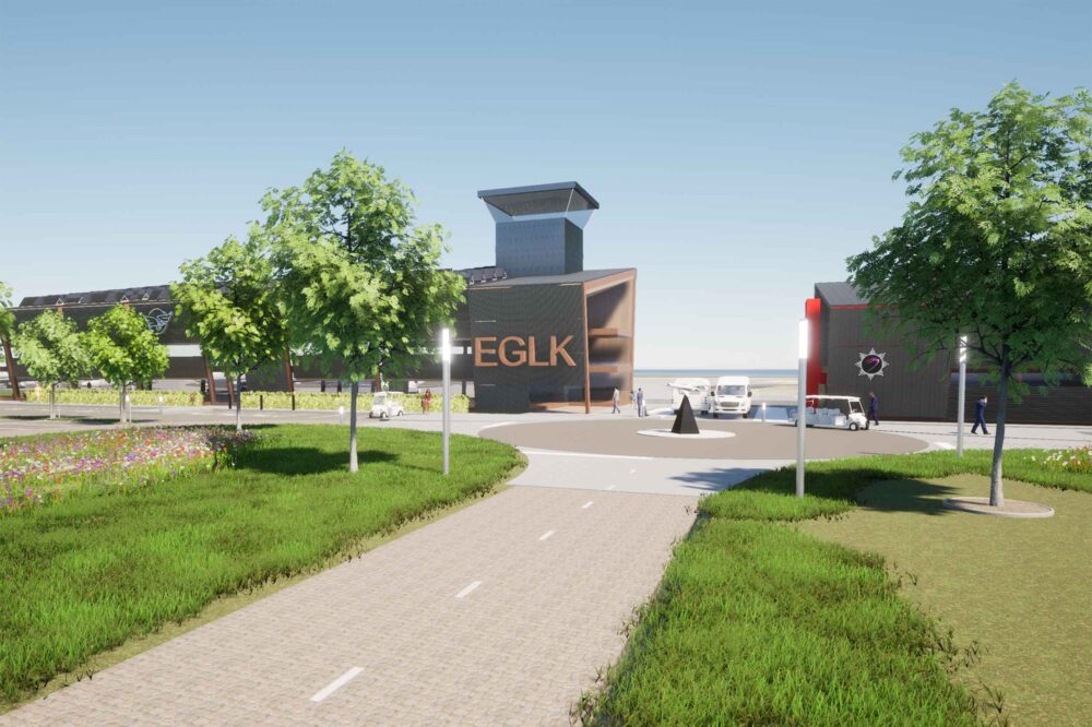 New identity and brand new bulidings to replace worn-out existing ones are part of the vision. Image: Blackbushe Airport