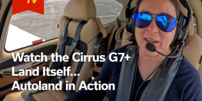 video Cirrus Autoland