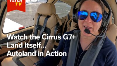 video Cirrus Autoland