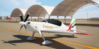 Gamebird GB1 joins Emirates' flight training fleet. Photo: EFTA