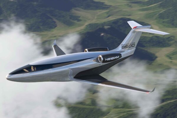 Otto Aviation's windowless Phantom 3500 bizjet