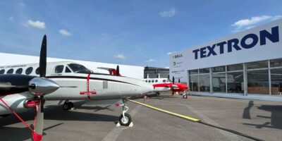 Beechcraft King Air mulit-mission demo aircraft at this week's Paris Air Show. Photos: Textron Aviation
