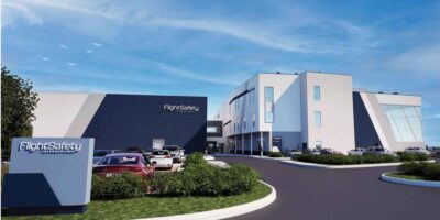 FlightSafety's new facility at Farnborough Airport. Image: FSI