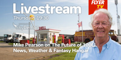 The future of 100LL, with Mike Pearson, on FLYER Livestream