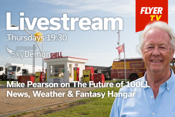 The future of 100LL, with Mike Pearson, on FLYER Livestream