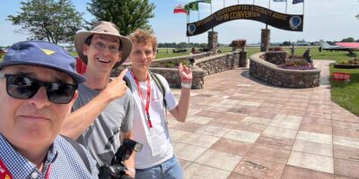 FLYER team arrive at Oshkosh 2025