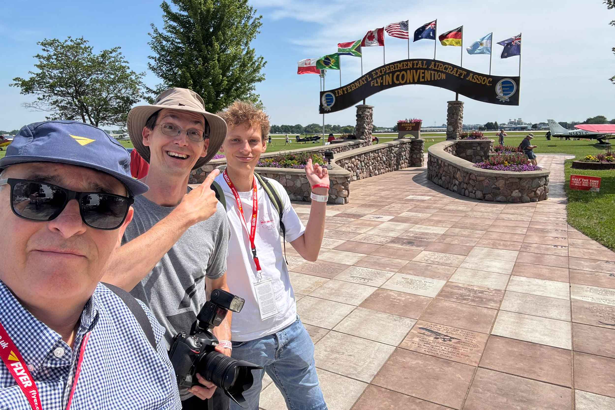 FLYER team arrive at Oshkosh 2025