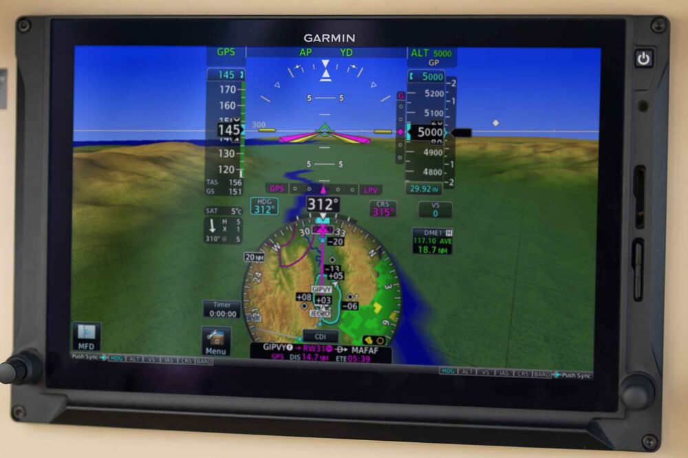Garmin DME in action. Photo: Garmin