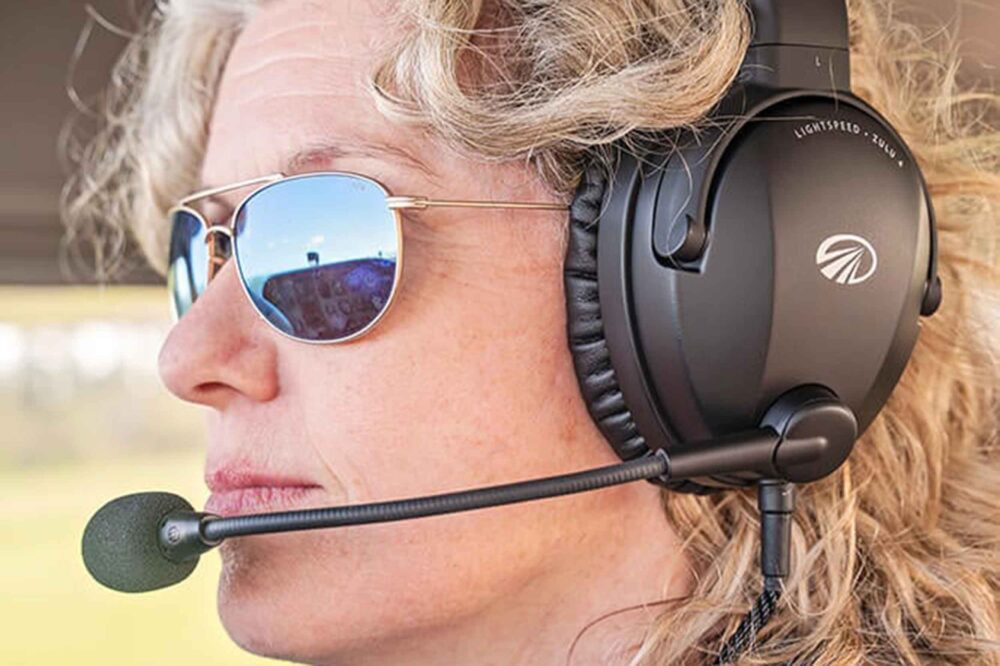 Lightspeed Zulu 4 headset launched at Oshkosh. Photos: Lightspeed
