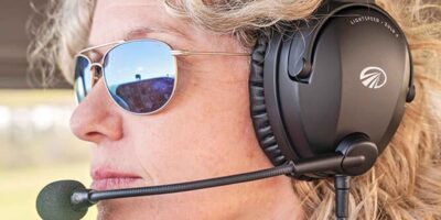 Lightspeed Zulu 4 headset launched at Oshkosh. Photos: Lightspeed