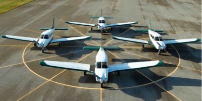 Piper training aircraft