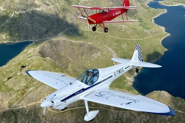 Old & new, over Mount Snowden