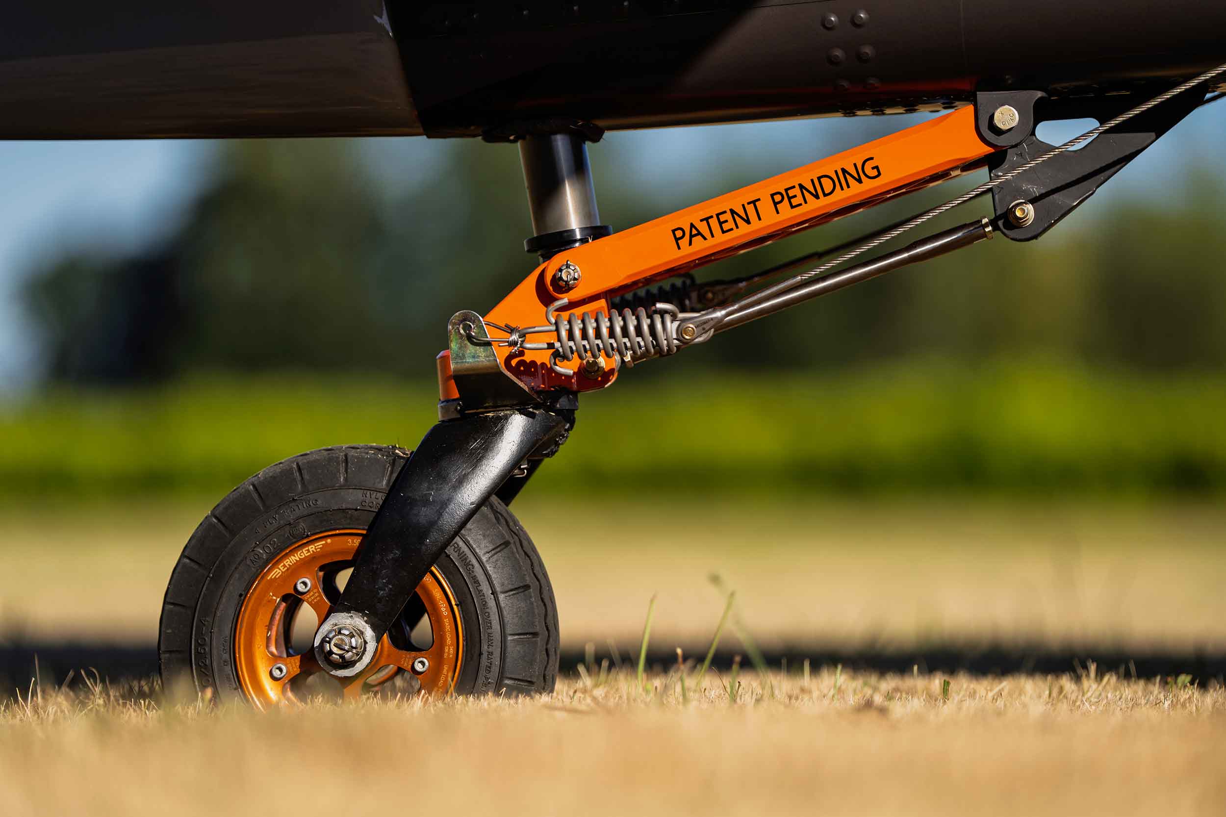 Patented tailwheel design