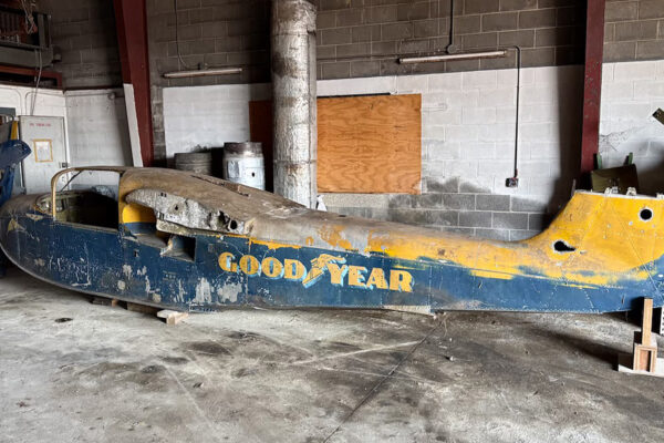 Goodyear Duck needs a bit of work (it'll polish out)