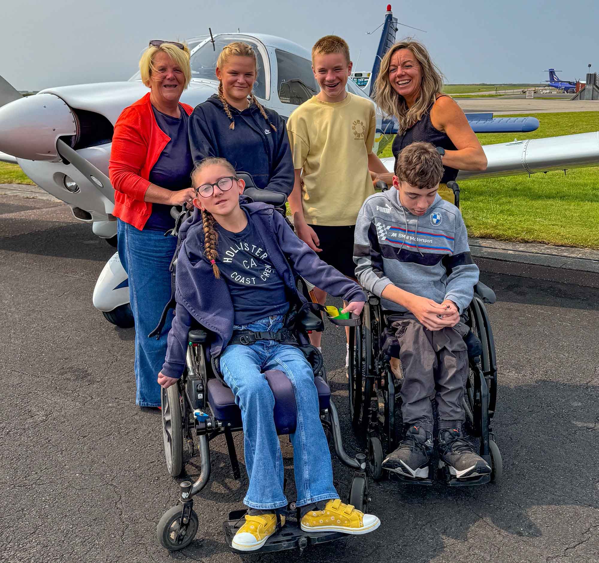 Opportunities to go flying with Aerobility now include Newquay