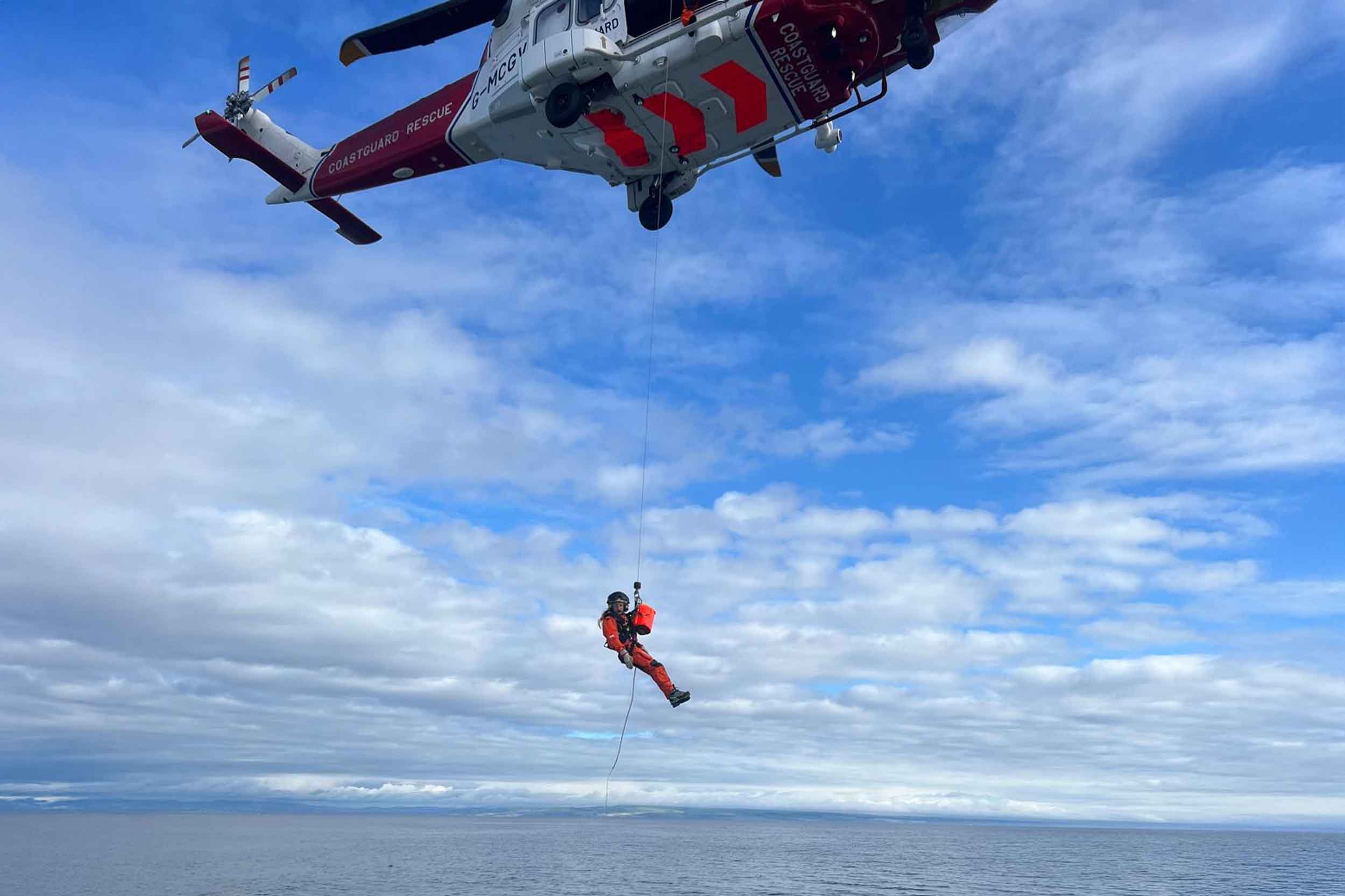 Bristow Search and Rescue in training. Photo: Bristow