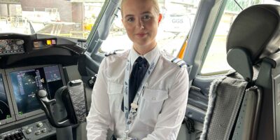 Charlotte Rogers, pilot with Ascend Aiirways