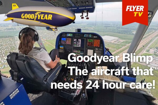 Flying the Goodyear Blimp