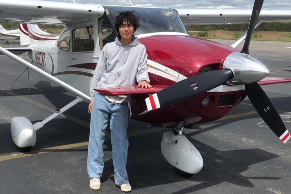 Ethan Guo who has just been released by Chile after flying to Antarctica