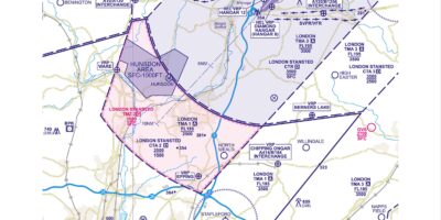North Weald airspace