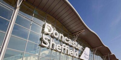 Doncaster Airport sign