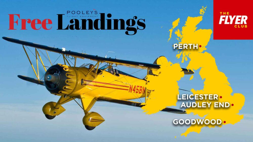 FLYER free landings October 2025