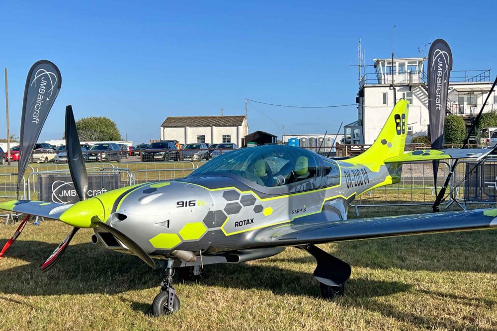 New 600kg microlighjt on the way to the UK include the high performance 160hp VL3 916 from JMB Aircraft