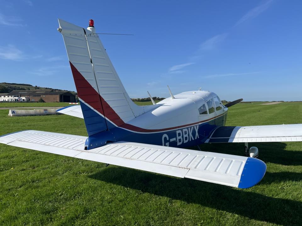 PA28 on the Isle of Wight