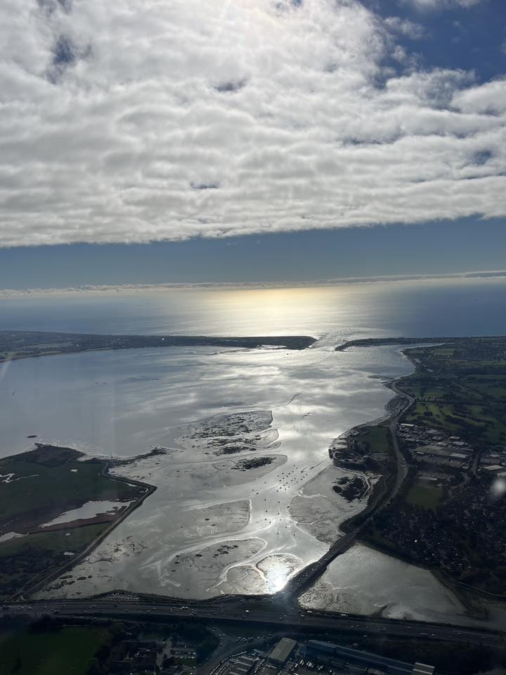On the way to the Isle of Wight.
