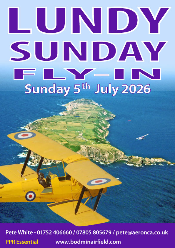 Lundy Sunday Fly-in 2026